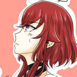 Enstars!! Dramatica Act 2 AU OC, an assassin named Crimson (actual name is Sara Shirasagi, like the OG)